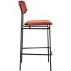 Image 2 : BNIB - Moes - Sailor Barstool Amber - MSRP $649 - EQ-1014-06 - 19.5" W x 22" D x 39" H