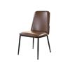Image 1 : BNIB - Moes - Douglas Dining Chair Dark Brown - Set of 2 - MSRP $1,350 - EQ-1017-20 - 19" W x 23" D 