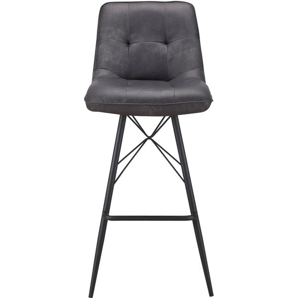 BNIB - Moes - Morrison Bar Stool Grey - MSRP $435 - ER-2031-15 - 18.5" W x 22" D x 40" H