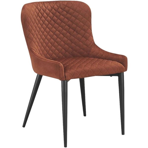 BNIB - Moes - Etta Dining Chair Amber - MSRP $359 - ER-2047-06 - 21" W x 25" D x 32" H
