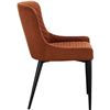 Image 3 : BNIB - Moes - Etta Dining Chair Amber - MSRP $359 - ER-2047-06 - 21" W x 25" D x 32" H