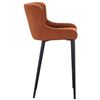 Image 3 : BNIB - Moes - Etta Counter Stool Amber - MSRP $369 - ER-2048-06 - 18" W x 21.5" D x 37" H