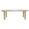 Image 4 : BNIB - Moes - Milo Small Dining Table Oak - MSRP $2,999 - FC-1001-24-0 - 78" W x 39" D x 30" H