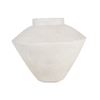 Image 1 : BNIB - Moes - Raja Decorative Vessel Beige - Large - MSRP $279 - DD-1040-18 - 15" W x 15" D x 20" H