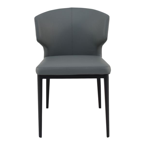 BNIB - Moes - 1pc Delaney Dining Chair Grey - MSRP $550 - EJ-1018-15-1 - 19.5" W x 19" D x 30" H