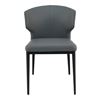 Image 1 : BNIB - Moes - 1pc Delaney Dining Chair Grey - MSRP $550 - EJ-1018-15-1 - 19.5" W x 19" D x 30" H