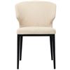 Image 1 : BNIB - Moes - 1pc Delaney Dining Chair Warm Beige - MSRP $550 - EJ-1018-18-1 - 20.1" W x 21.7" D x 3