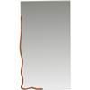 Image 1 : BNIB - Moe's - Leni Mirror Large in Brown Acacia Wood - MSRP $1,299.00 - BB-1011-03 - 35” W