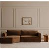 Image 4 : BNIB - Moe's - Madrid Left Sectional Sofa in Taupe - MSRP $4,449.00 - OA-1058-39-L - 112.0" W X 65.0