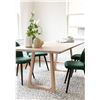 Image 1 : BNIB - Moe's - Silas Dining Table in White Wash White Oak - MSRP $2,349.00 - BC-1098-18 - 76[x=#8221