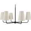 Image 2 : BNIB - Moes - Mathis Chandelier Black - MSRP $1,270 - EL-1001-02 - 37.1" W x 37.1" D x 50" H