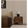 Image 2 : BNIB - Moe's - Scarlette Bed Queen in Cream - MSRP $4,299.00 - FO-1039-05 - 63"W x 85"D x 37"H