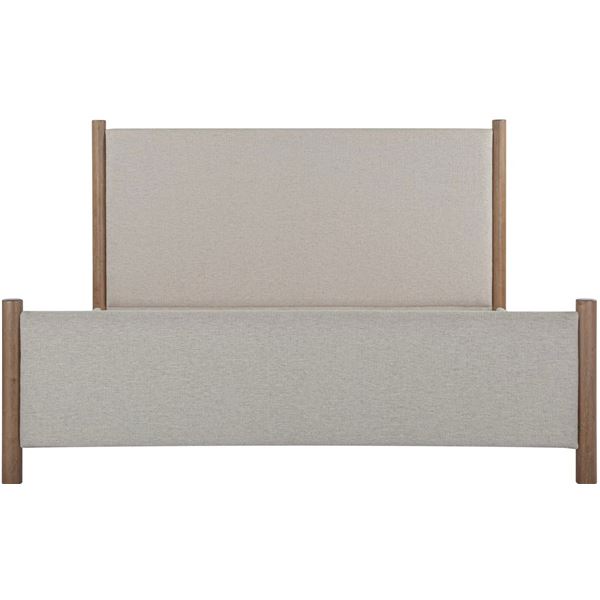 BNIB - Moe's - Warren Bed King in Beige - MSRP $3,349.00 - FO-1055-34 - 80.5"W x 85.8"D x 52.0"H