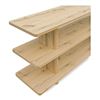 Image 3 : BNIB - Moe's - Casey Small Bookcase in Rustic Oak - MSRP $1,699.99 - FC-1016-24 - 70.0” W X
