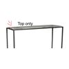 Image 1 : BNIB - Moe's - Winslow Marble Console Table Top Only in Gray - MSRP $1,799.00 - GK-1003-15 - 46"W x 