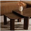 Image 2 : BNIB - Moes - Bailey Nesting Coffee Table Deep Brown - MSRP $1,399 - JD-1094-20 - 35" W x 35" D x 16