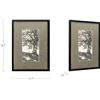 Image 2 : BNIB - Moes - Arise Framed Print - MSRP $139 - JQ-1058-37 - 12.75" W x 1.25" D x 18.75" H