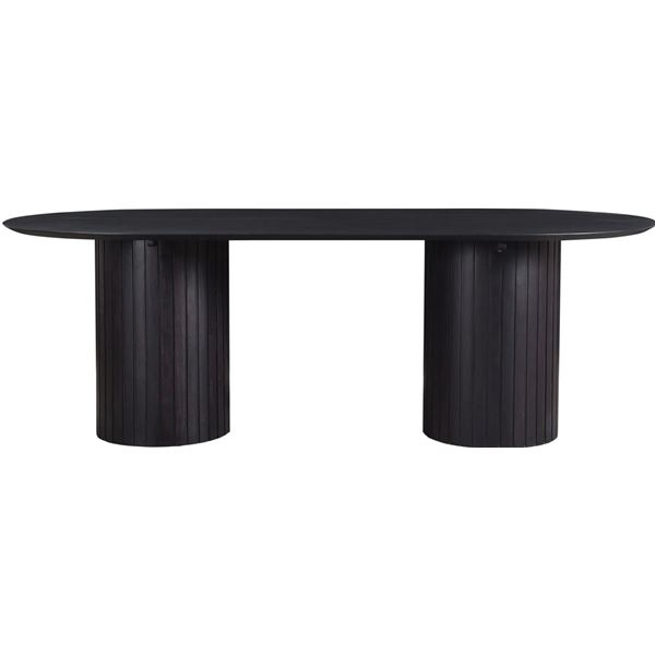 BNIB - Moes - Povera Dining Table Black - MSRP $2,849 - JD-1045-02-0 - 86" W x 42" D x 30" H