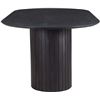Image 5 : BNIB - Moes - Povera Dining Table Black - MSRP $2,849 - JD-1045-02-0 - 86" W x 42" D x 30" H