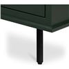 Image 7 : BNIB - Moes - Reagan 6-Drawer Dresser Deep Green - MSRP $2,899 - JU-1008-27 - 63" W x 18.5" D x 30.2