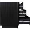 Image 3 : BNIB - Moe's - Povera 6 Drawer Dresser in Black - MSRP $2,849.00 - JD-1062-02 - 51.0" W X 20.0" D X 