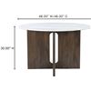 Image 4 : BNIB - Stanley Round Dining Table - $3,249 - JD-1095-15-0 - 48"W x 48"D x 30"H