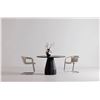 Image 5 : BNIB - Moes - Templo Round Dining Table - Black - MSRP $2,299 - JK-1010-02-0 - 47.2" W x 47.2" D x 2