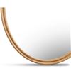 Image 2 : BNIB - Moe's - Alcott 40" Oval Mirror in Natural Finish Oak - MSRP $706.00 - BC-1148-24 - 32[x=#8221