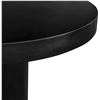 Image 2 : BNIB - Moe's - Cassius Black Concrete Round Outdoor Pedestal Dining Table - MSRP $1,849 - BQ-1057-02