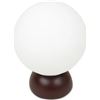 Image 2 : BNIB - Moes - Ovi Table Lamp Deep Red - MSRP $159 - EL-1004-22 - 6" W x 6" D x 8" H