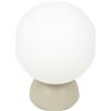 Image 2 : BNIB - Moes - Ovi Table Lamp Soft Beige - MSRP $159 - EL-1004-34 - 6" W x 6" D x 8" H
