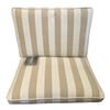 Image 1 : BNIB - Sundays - Endless Summer Lounge Chair Fabric Cushions Striped - CHA-EW-011-037