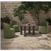 Image 5 : BNIB - Moe's - Deacon Outdoor Dining Table in Deep Bronze - MSRP $4,199.00 - FI-1123-31 - 60.0[x=#82