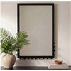 Image 2 : BNIB - Moe's - Figaro Wall Mirror in Black - MSRP $479.00 - FI-1127-02 - 25.0” W X 1.5[x=#8
