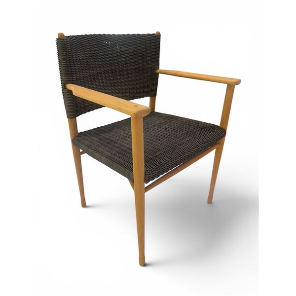 New - Set of 4 Bretagna Designer Armchairs - approx. 22.5in x 19in x 32in H (seat height 17") - MSRP