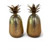 Image 1 : Set of 2 new brass pineapple table top decor - new floor model