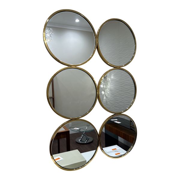 New - Bolu Mirror by Ark Interiors - approx 25"W x 38"L - MSRP $804 - New Floor Model