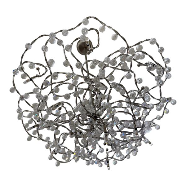 New - Harco Loor - Tiara Diamond Ceiling Light by Ark Interiors - MSRP $5,049.00 - New Floor Model -