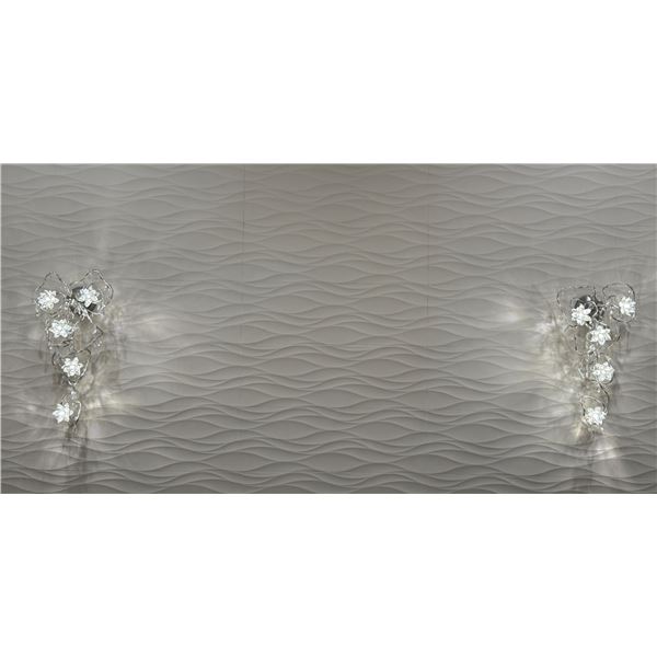 New - Harco Loor - Jewel Wall Sconces by Ark Interiors - MSRP $3,780 - New Floor Model - Made in Net