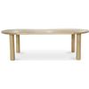 Image 1 : BNIB - Moe's - Milo Large Dining Table in Oak - MSRP $3,399.00 - FC-1002-24 - 96.0” W X 42.