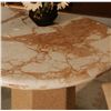 Image 2 : BNIB - Moe's - Sartoria Dining Table in Breccia Marble - MSRP $5,629.00 - GK-1131-34 - 72"W x 40"D x