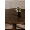 Image 2 : BNIB - Moes - Joel Dining Table - Dark Brown - MSRP $3,549 - JD-1101-20-0 - 60" W x 60" D x 30" H