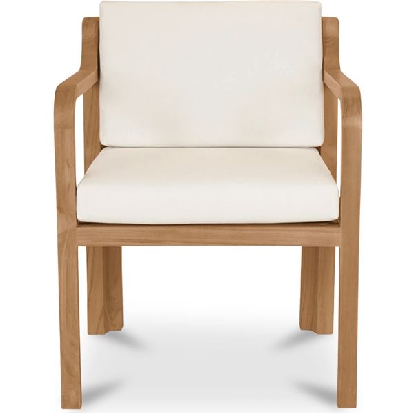BNIB - Moe's Home Collection Nellie Outdoor Dining Chair - White - $1099 CAD - TA-1006-18 - 23.5" W 