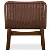 Image 4 : BNIB - Moe's Savanna Outdoor Accent Chair - Brown - MSRP $2649 - TA-1015-03 - 27"W x 30"D x 31"H