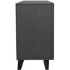 Image 3 : BNIB - Moe's Brolio Sideboard - Charcoal - Msrp $2349 - RP-1008-07 - 71" W x 16" D x 30" H