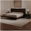 Image 5 : BNIB - Moe's Madagascar Platform Bed - King - Dark Brown - Msrp $2949 - UH-1007-20-0 - 92"W x 89"D x