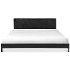 Image 1 : BNIB - Moe's - Misaki Bed Queen in Black - MSRP $4,799.00 - GZ-1160-02 - 63"W x 85"D x 45"H