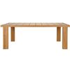 Image 3 : BNIB - Moe's Marina Outdoor Dining Table - Natural - MSRP $3299 - TA-1004-24-0 - 82"W x 42."D x 30"H