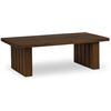 Image 2 : BNIB - Moe's Denby Outdoor Coffee Table - Brown - Msrp $2599 - TA-1016-03 - 35"W x 65"D x 18"H
