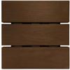 Image 3 : BNIB - Moe's Denby Outdoor Side Table - Brown - Msrp $1199 - TA-1017-03 - 22"W x 22"D x 20"H